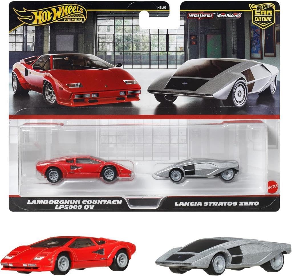 1:64 Hot Wheels Premium Car Culture 2'li Paket LAMBORGHINI