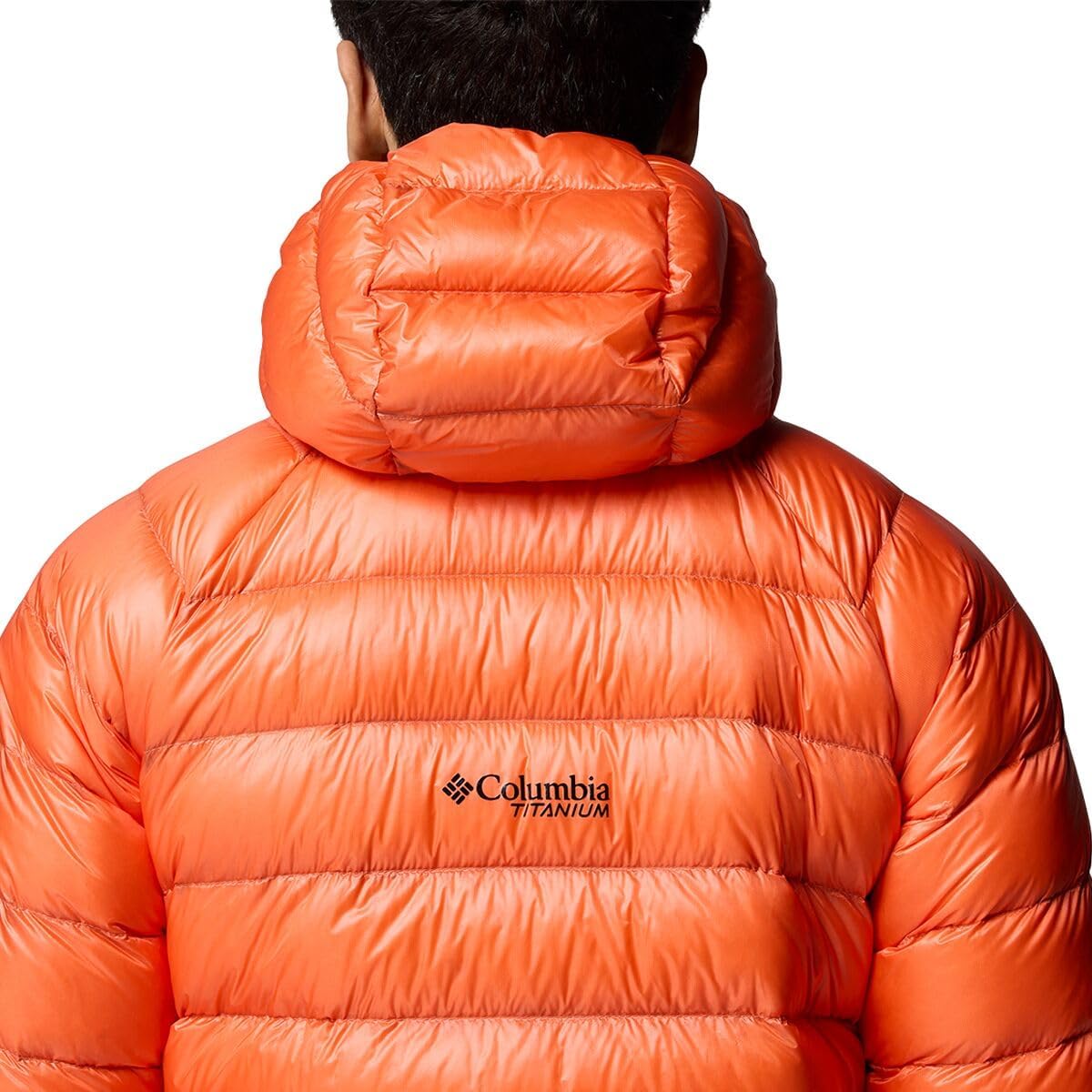 Columbia mens Arctic Crest™ Down Hooded Jacket - Image 7