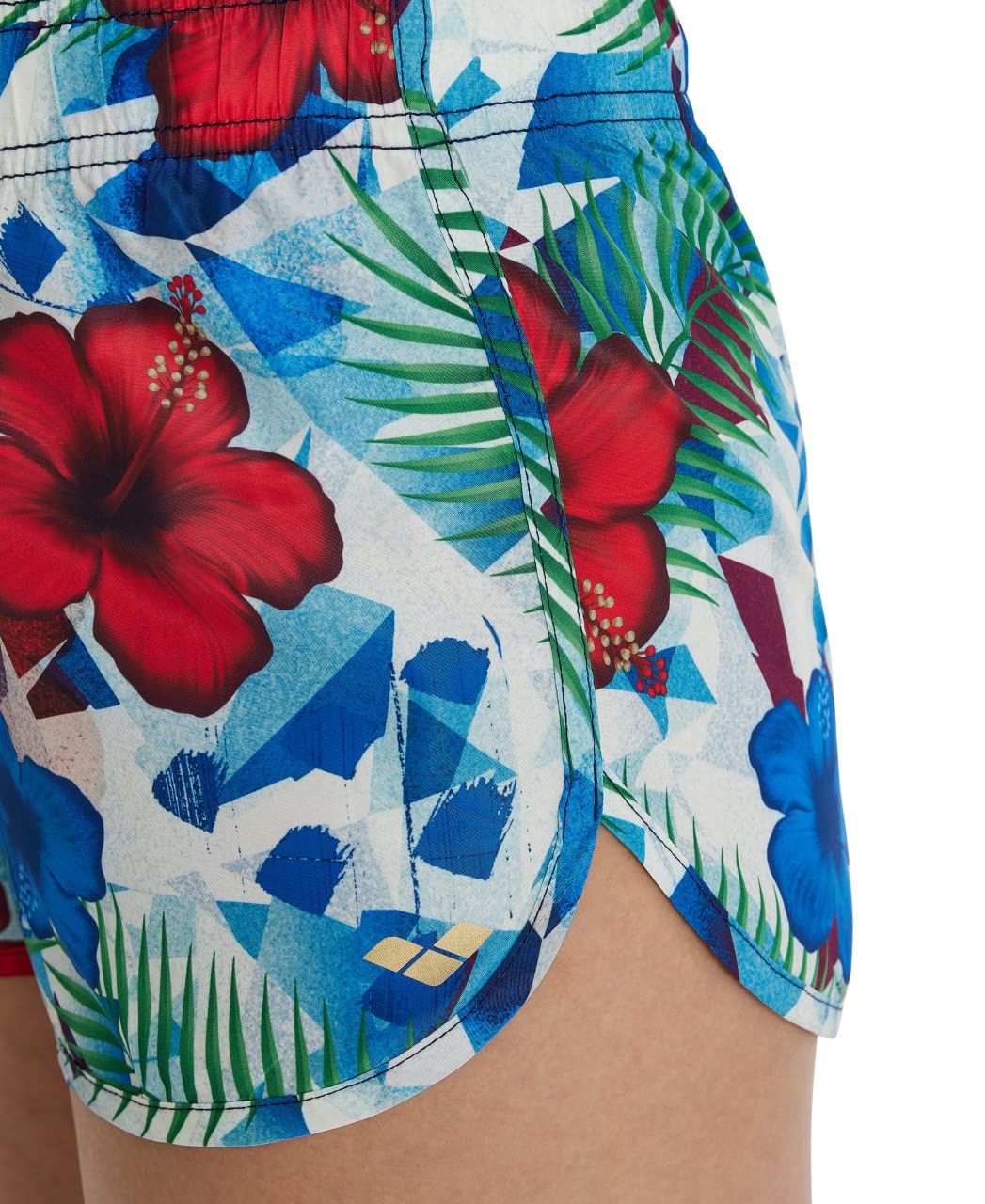 ARENA Women's Beach Short Allover Pantaloncino da Spiaggia Donna (Pacco da 1)