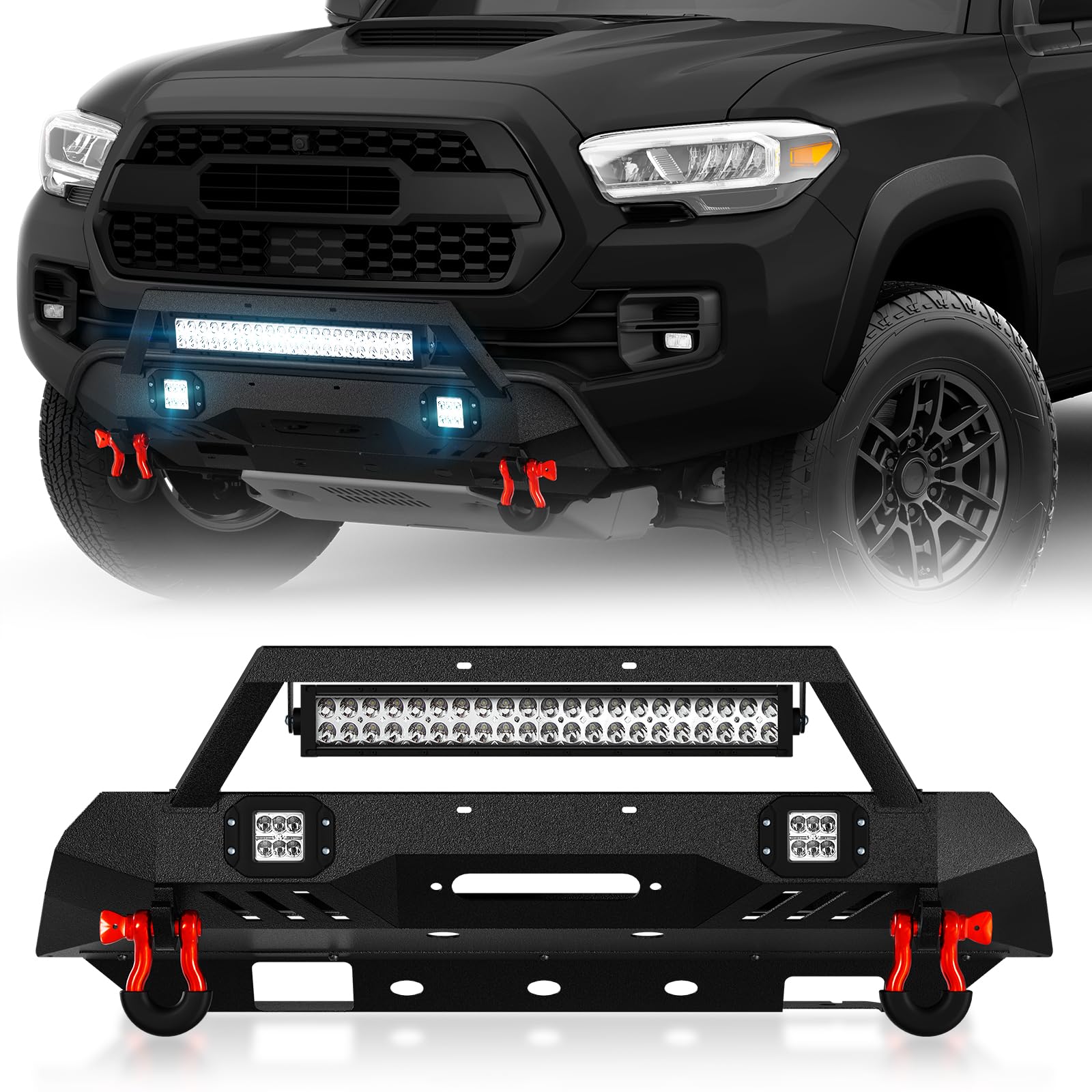 Amazon.com: YZONA Front Stubby Bumper Compatible for 2016