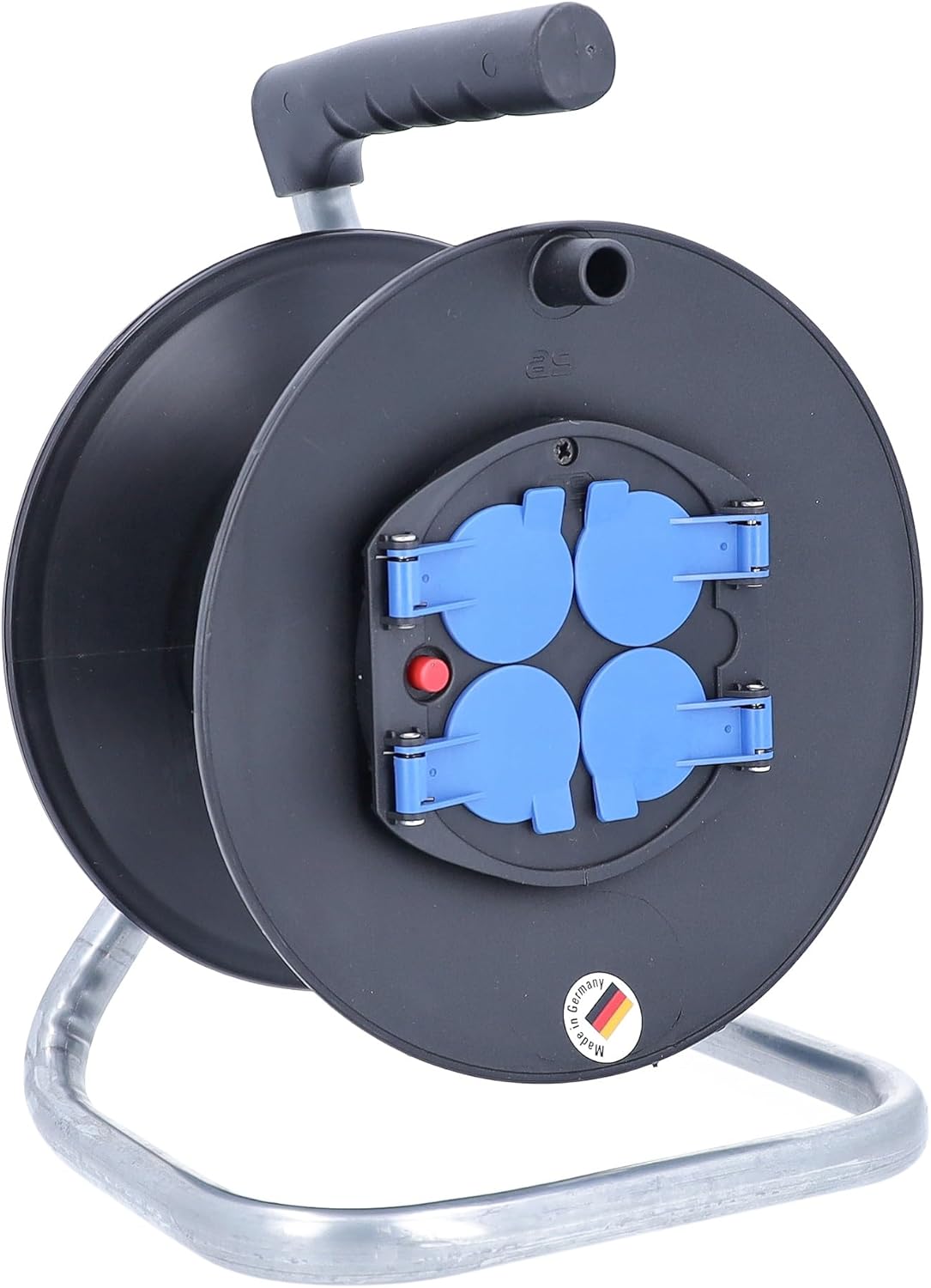 AS – Schwabe 10205 Safety Reel 230 mm Diameter, Empty for approx. 25 m Cable/IP20 Interior