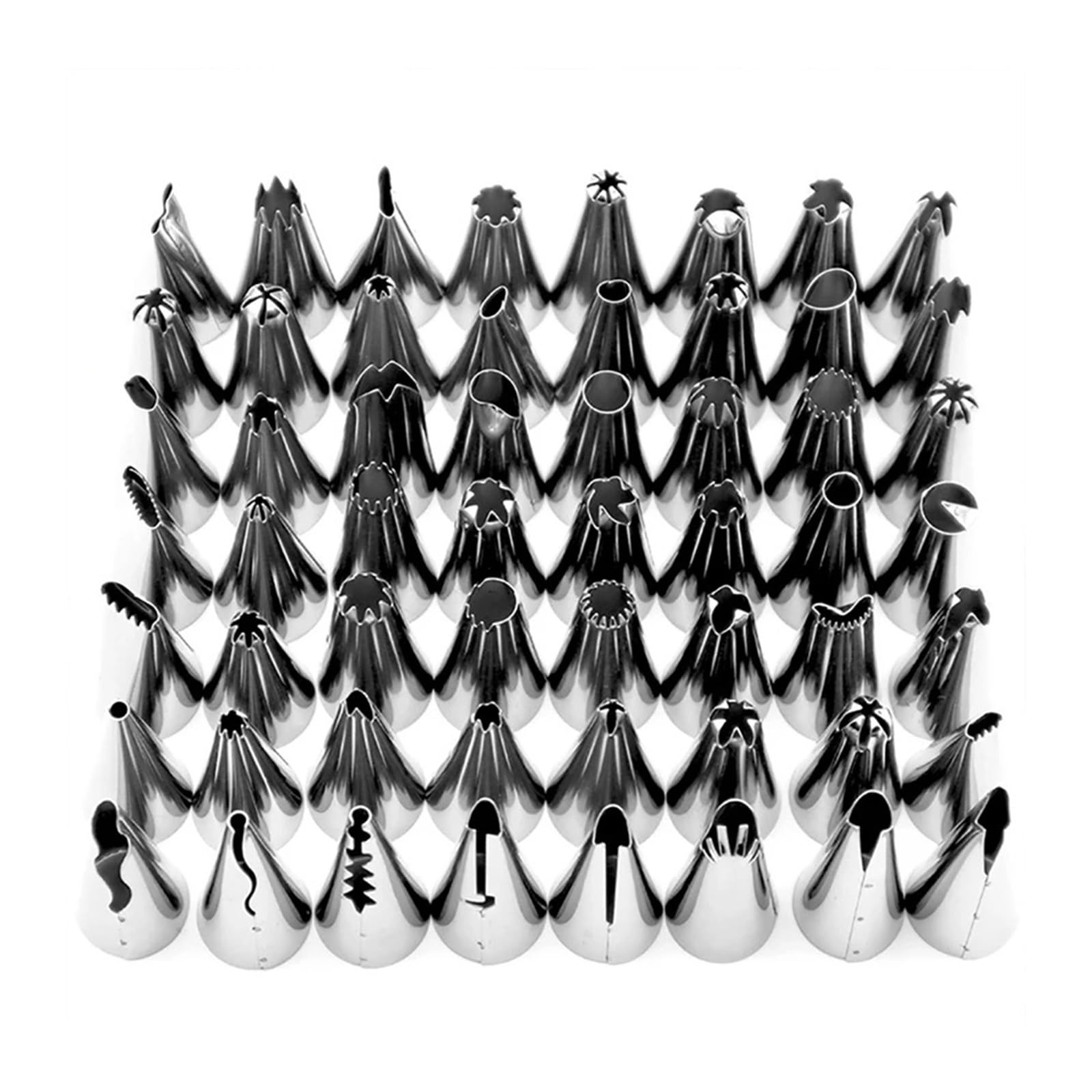 Juego de puntas decorativas for boquillas for pasteles 56 piezas