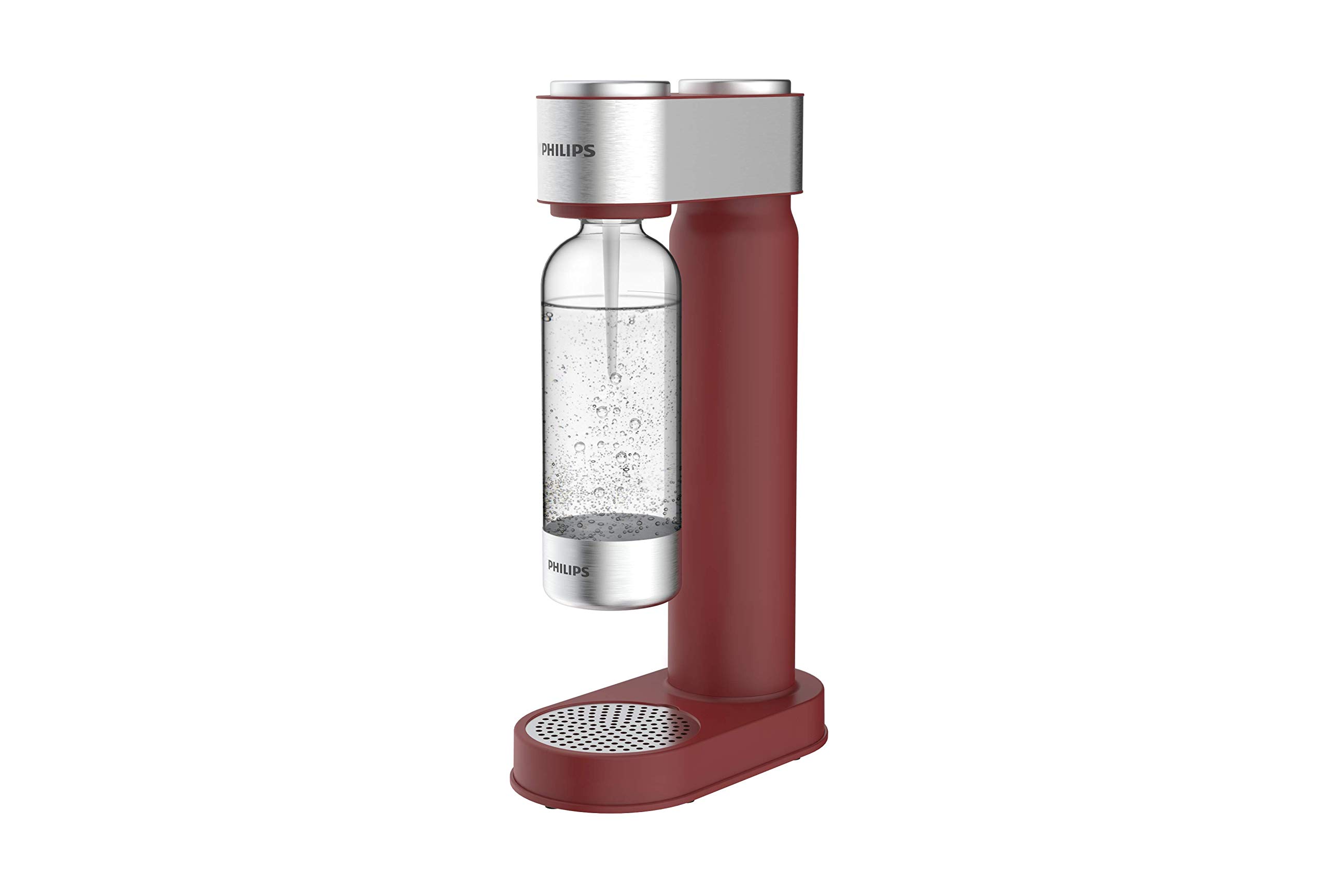 Philips GoZero ADD4902RD/10 Machine à Soda, Sans BPA, 1 l, rouge