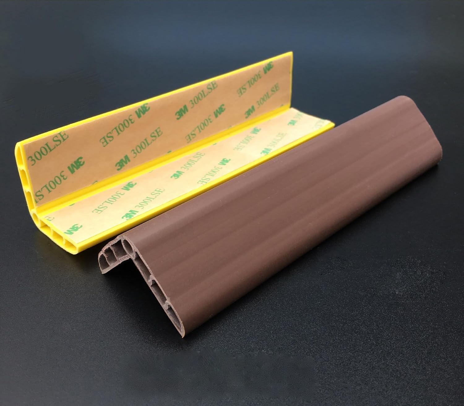 Netram Store Anti-Collision Wall Edge Protection Strip Soft Foam Self-Stick Guard for Home Furniture Table Nursery Safety Use (1.2 M - Brown) 3