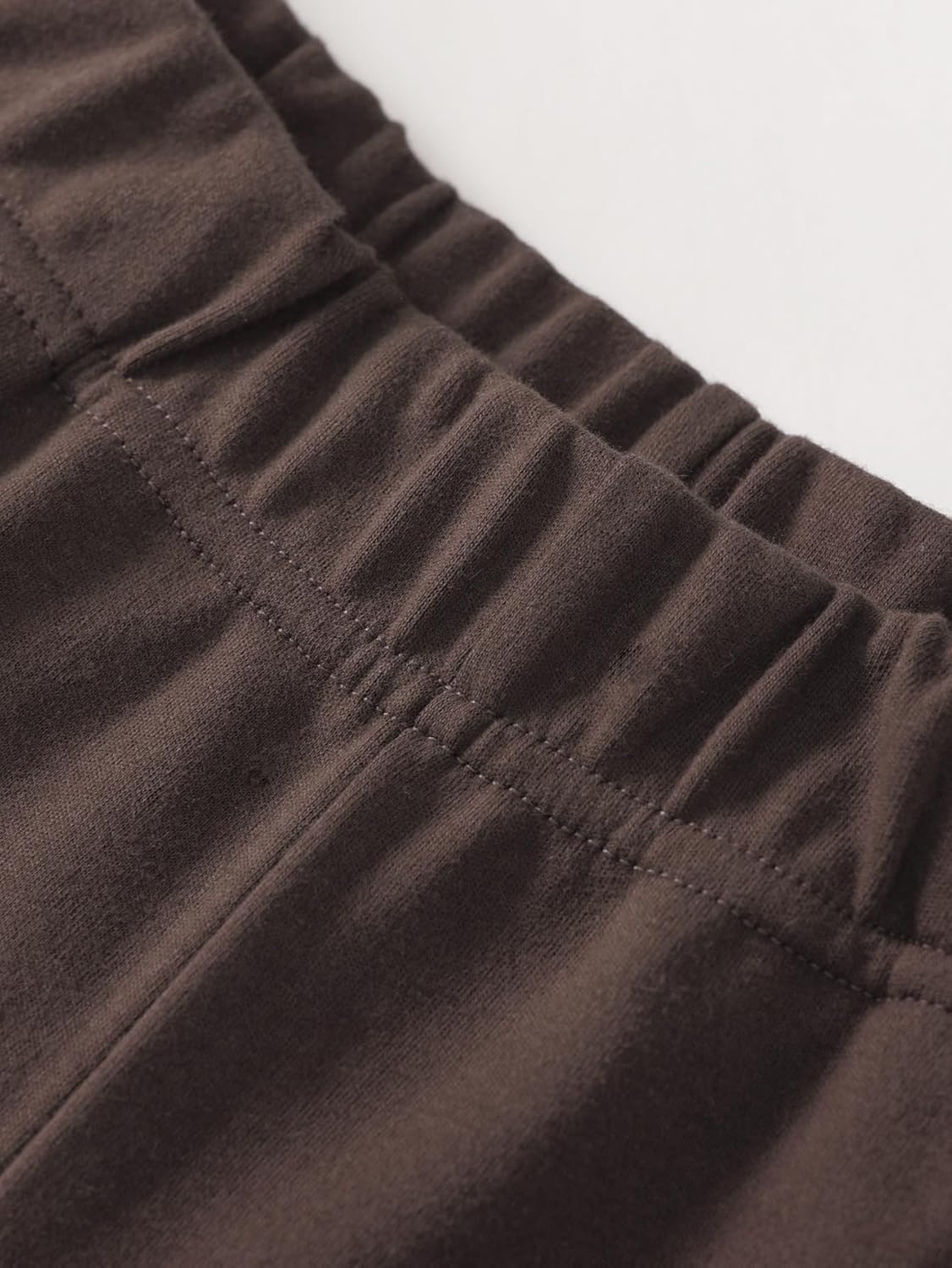 Weintee Women's Petite Wide Leg Knit Pants with Pockets - Image 5