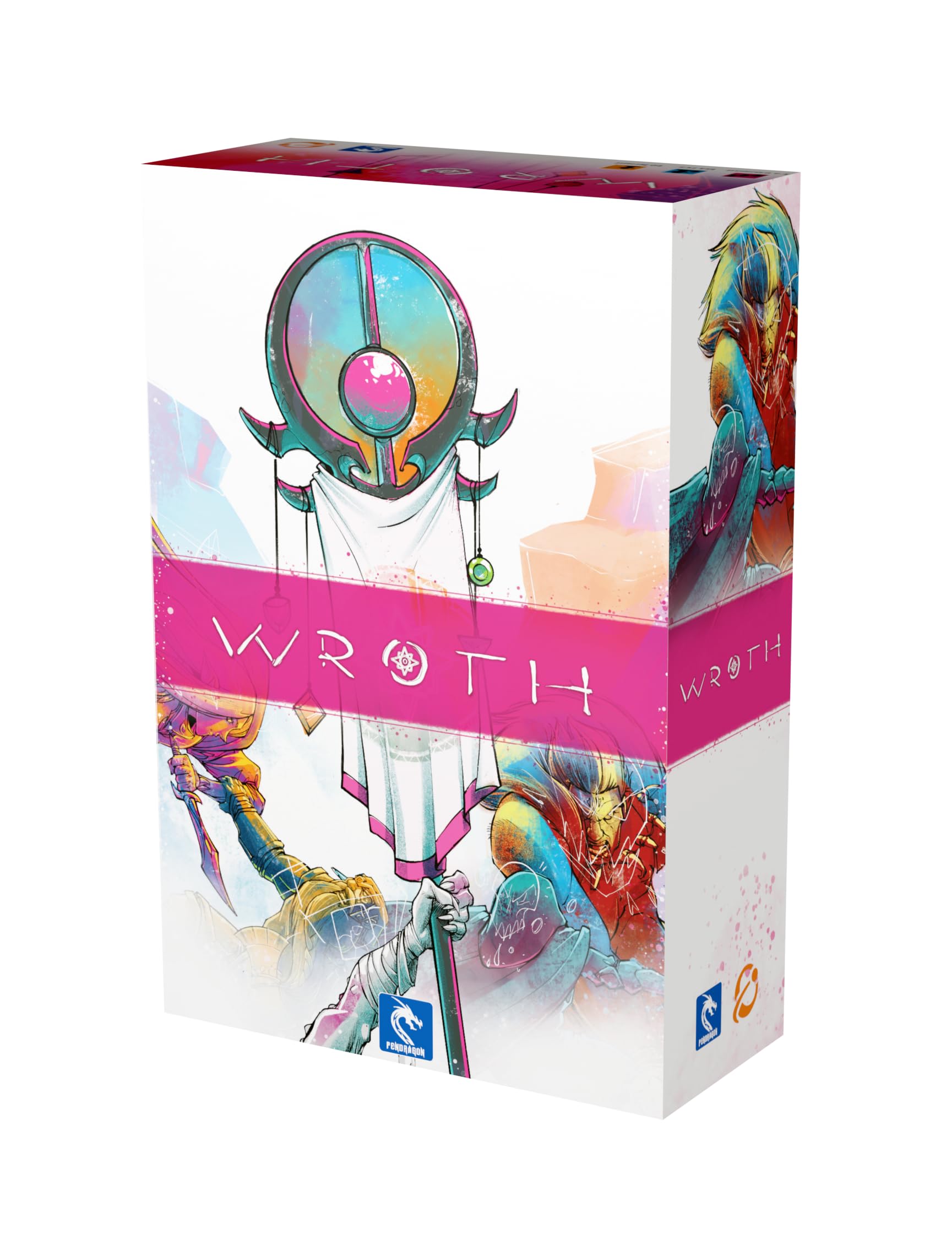 Pendragon - Wroth - Il gioco da Tavolo, Edizione Italiana | Modalità PvP, Modalità Solitaria, Modalità Cooperativa, 1-4 Giocatori, 14+