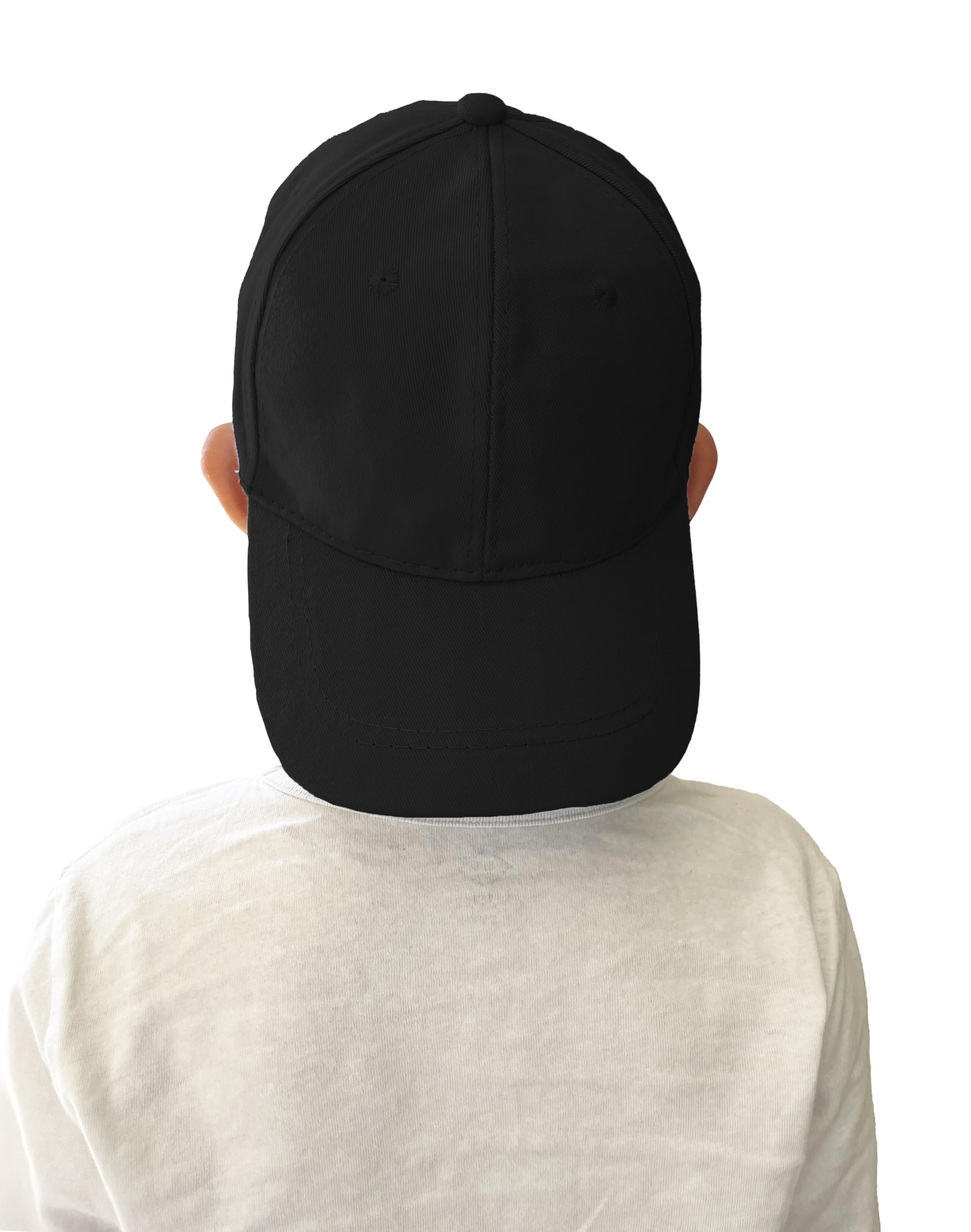 YUSONS Gorra Niño Niña de Color Liso, Gorras de Béisbol para Infantiles, Talla única 47-54cm, Unisex