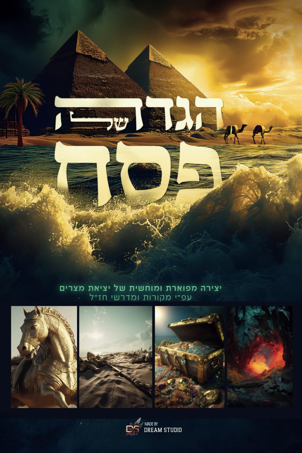Passover Haggadah -Hebrew edition: Exodus Odyssey