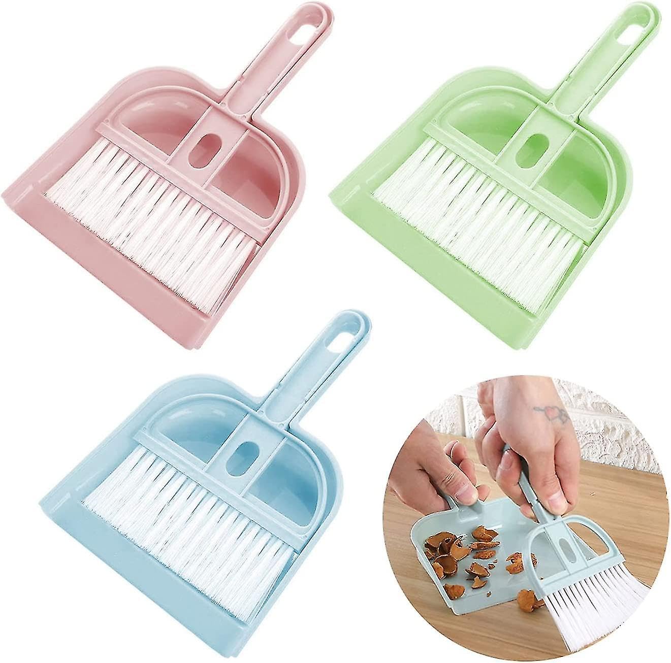 Mini Dust pan with a Brush, Cleaning Handy Tool (B013NLFIOA) Amazon Price History, Amazon Price Tracker
