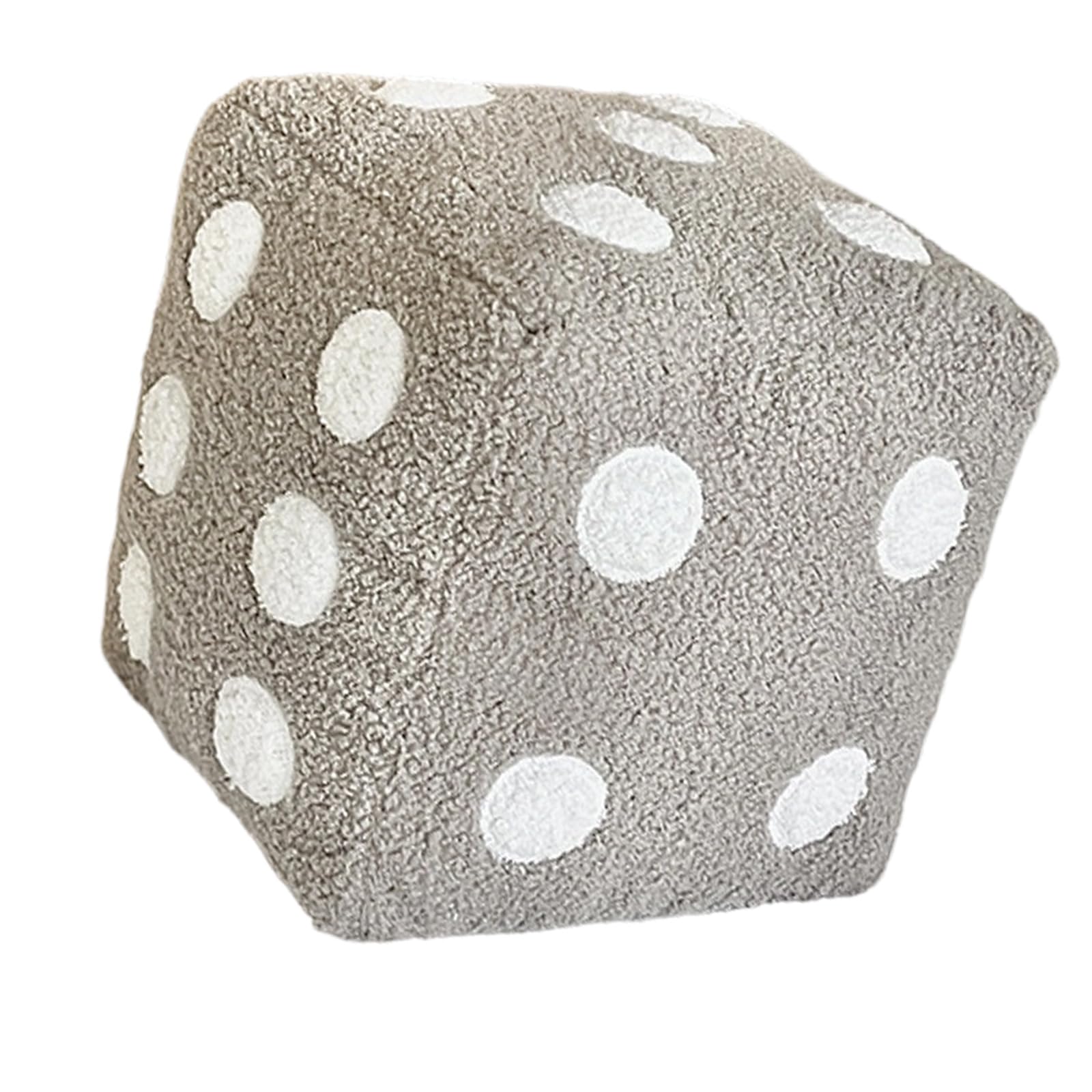 Dices Pattern Accent Pillow Sturdy Soft for Reading Kids Play Area Dices Pillow Cushion