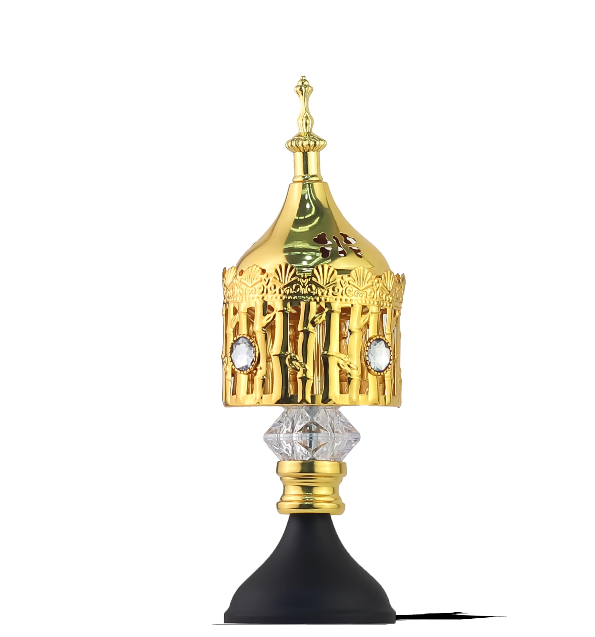 Mobigon Charcoal Incense Burner, Bakhoor Burner, Oud Frankincense Incense Burner, Vintage Arabic Burner, Suitable For Arabian Oud, Yoga, Spa and Aromatherapy, Office & Home Decor (Style 46)