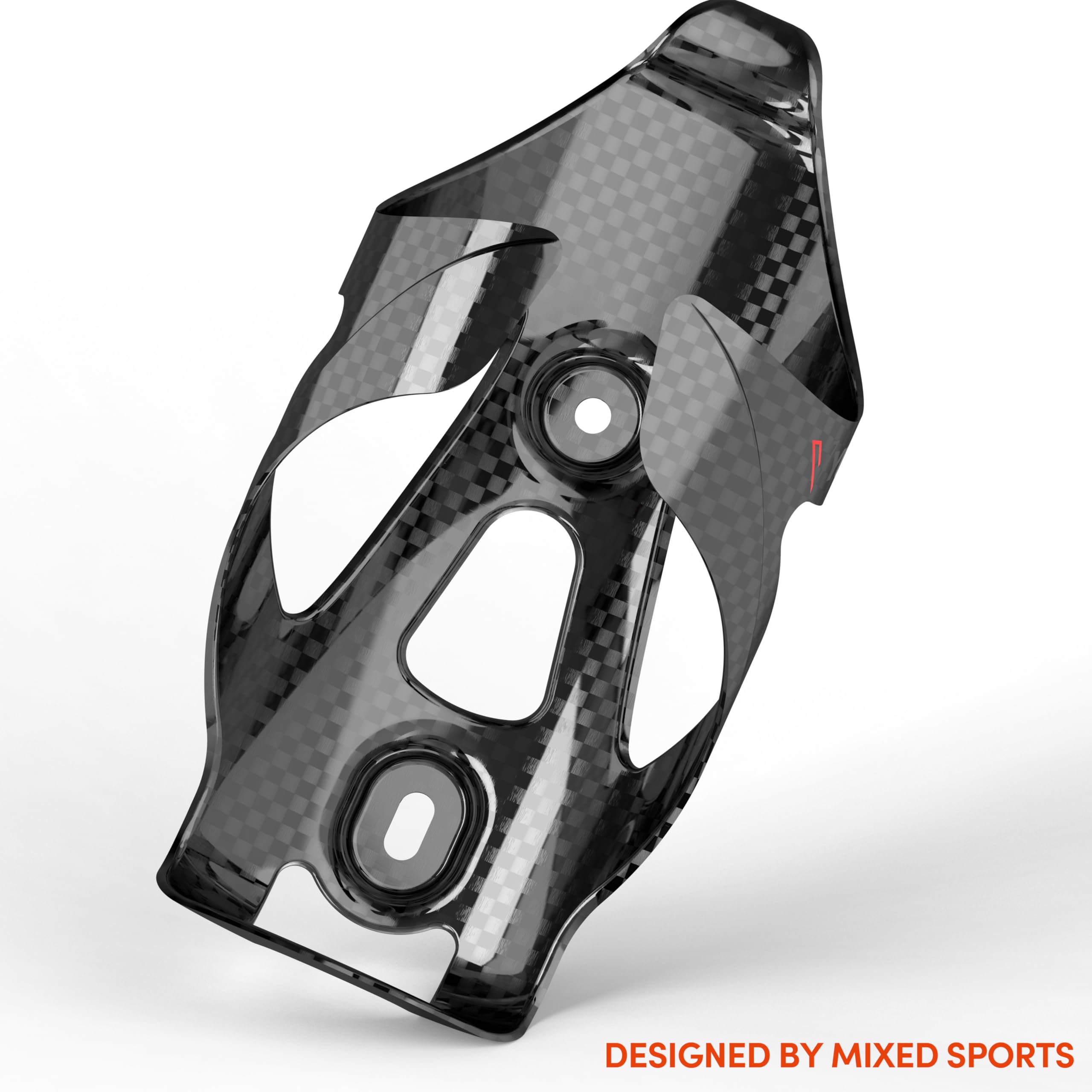 Flaschenhalter Fahrrad Vollcarbon Flaschenhalter Leichter Halter for MTB Mountainbike Rennrad Fahrradzubehör Fahrrad Flaschenhalter(Two Pieces matt)