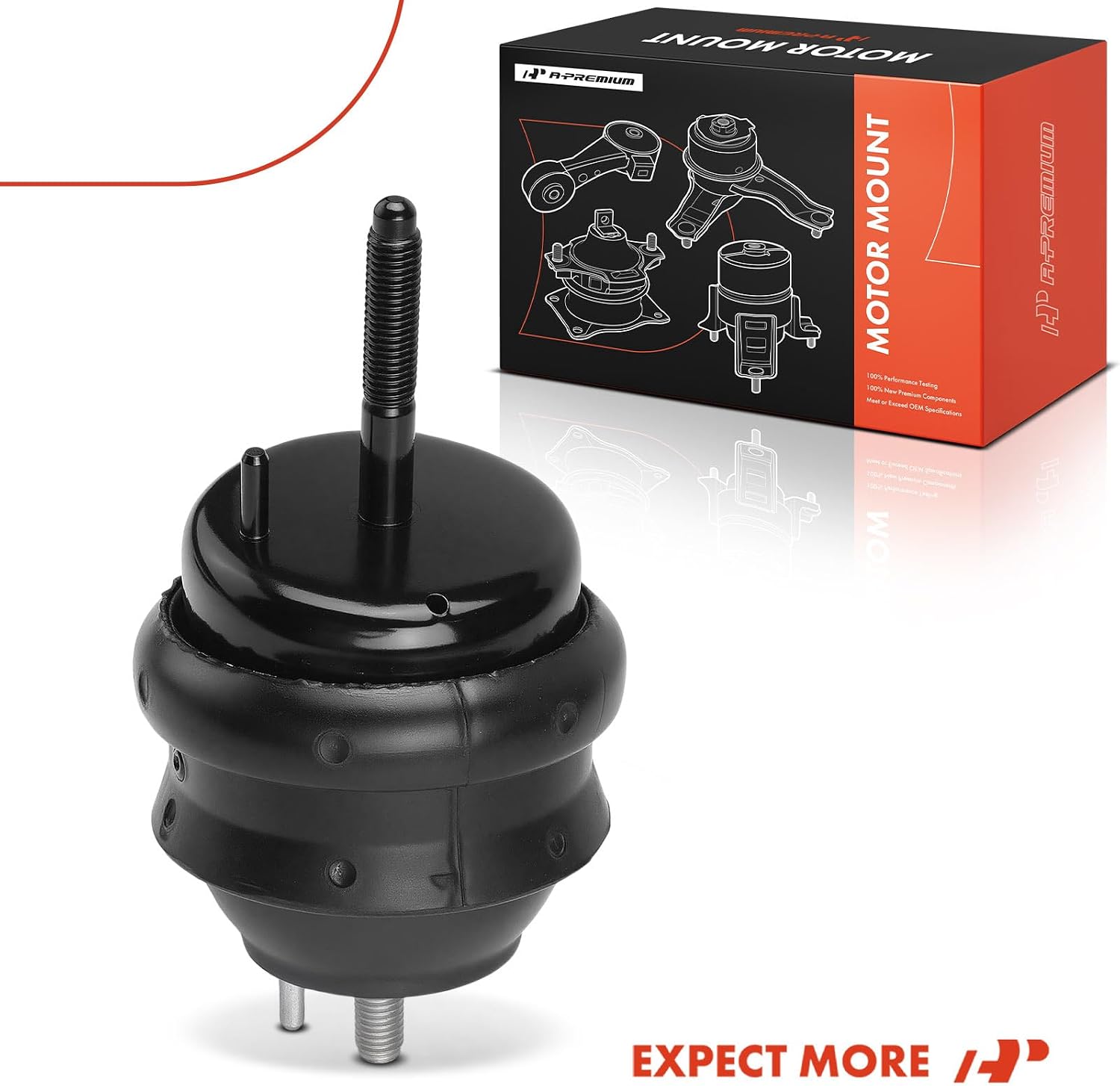 A-Premium Front Engine Motor Mount Compatible with Buick Lucerne 2006-2008