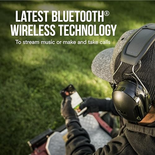 Miniatura 4 de 3M WorkTunes Connect + Protector auditivo inalámbrico solar con tecnología Bluetooth, protección auditiva Bluetooth con una clasificación de