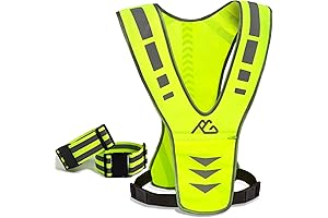 Reflective Running Vest Gear: Enhance Nighttime Visibility and Stay Safe