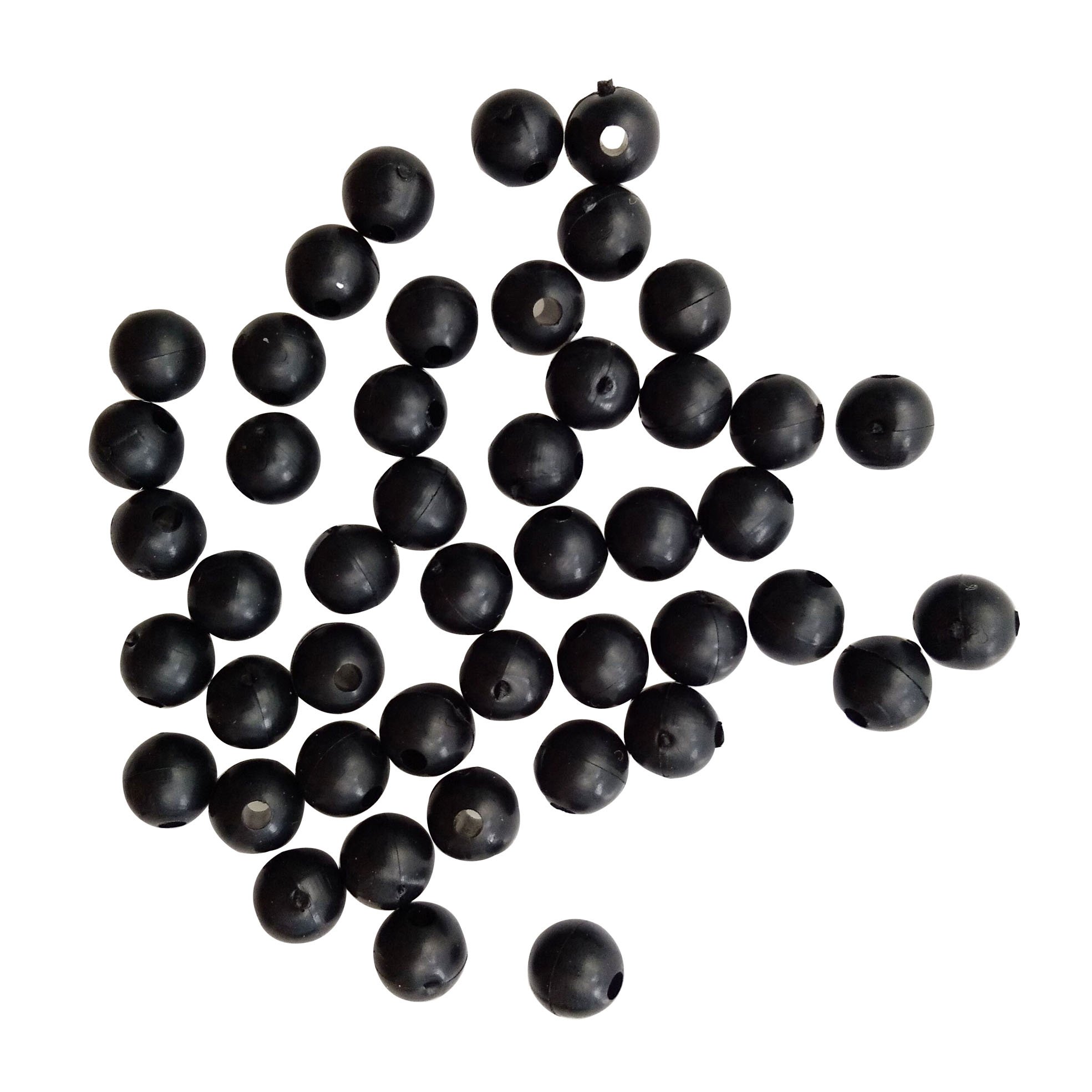 Shaddock Pesca® 100PCS/LOT Redonda de Goma Suave Cuentas Pesca de Carpas Tackle Rig Accesorios Ultraligero de Flotador de Granos en 5 mm y 7 mm