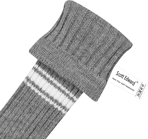 Miniatura 7 de Scott Edward Knit Wood Golf Club Head Covers 4 Pieces Knitted Item Fit Over Well Driver Wood(460cc) Fairway Wood and Hybrid(UT)