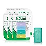 GUM Toothbrush Cap, Toothbrush Covers for Travel or Home Use, 4 Pastel Colors, Sanitizing Toothbrush Protector, 4 Covers(Pack of 6)