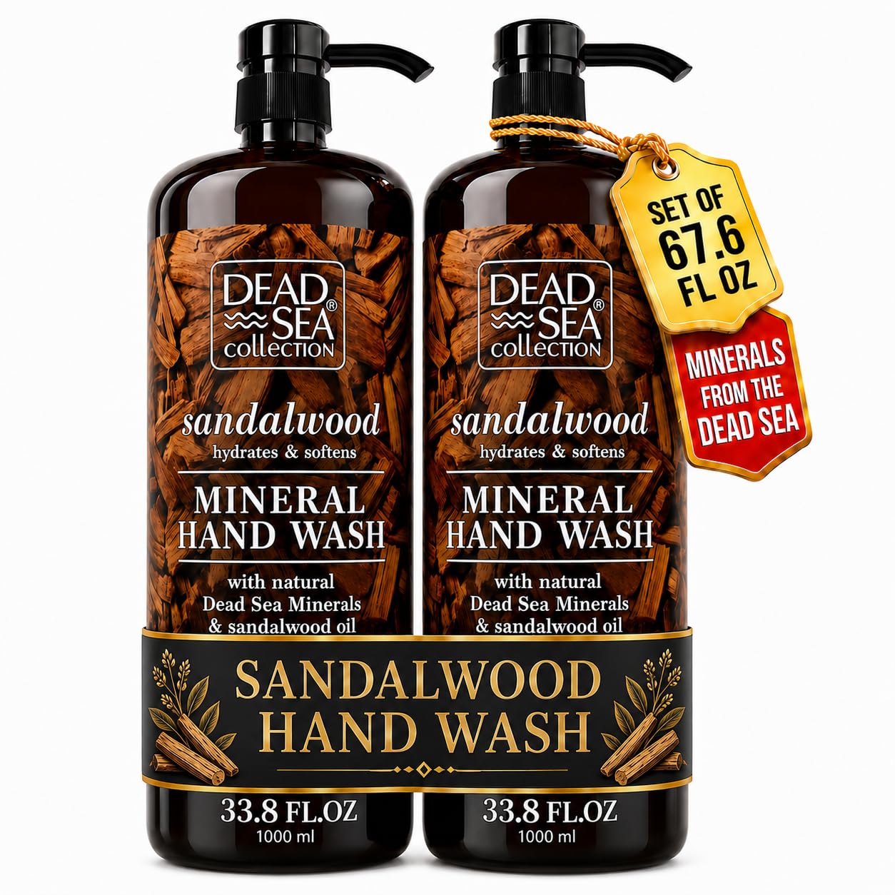 Amazon.com : Dead Sea Collection Hand Soap Pump Sandalwood