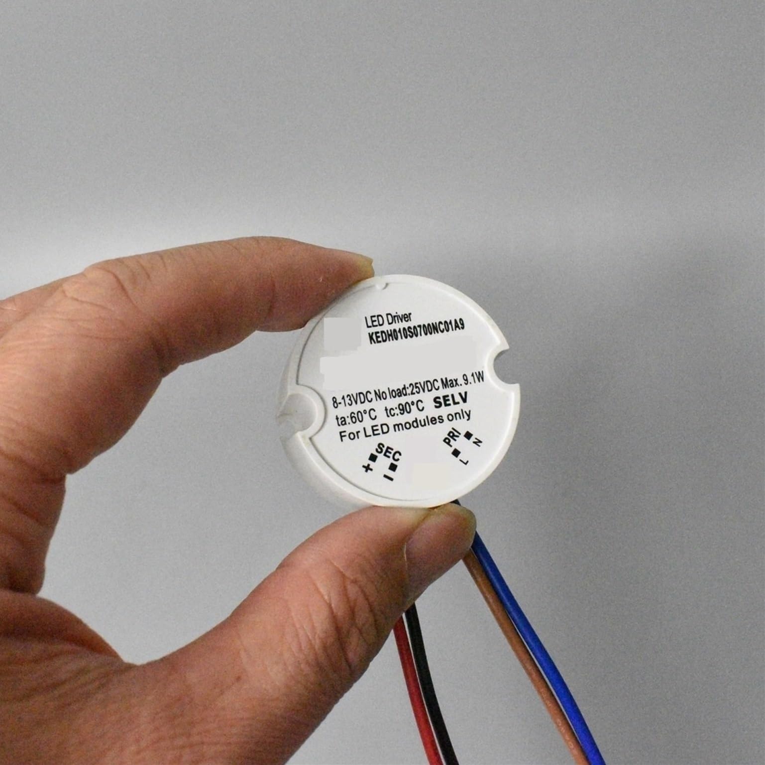 Driver LED Rotondo Interno Da 10 W Integrato, 150 MA, 200, 250, 700, Trasformatore Ad Alto PF, Diametro 42 Mm, For Faretti Soffitto Alta Affidabilità(8-13V 700mA)