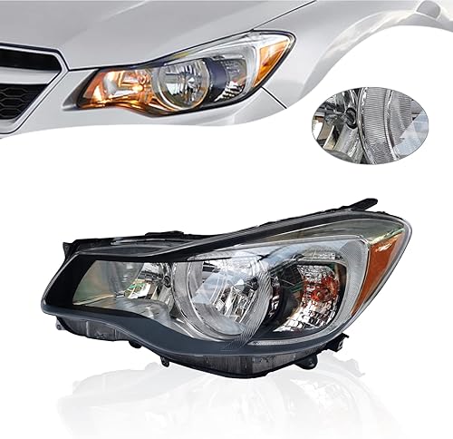 Miniatura 3 de Faros delanteros halógenos aptos para Subaru Impreza 2015 2016, faros delanteros 84001FJ330, 84001FJ320 (lado del conductor)