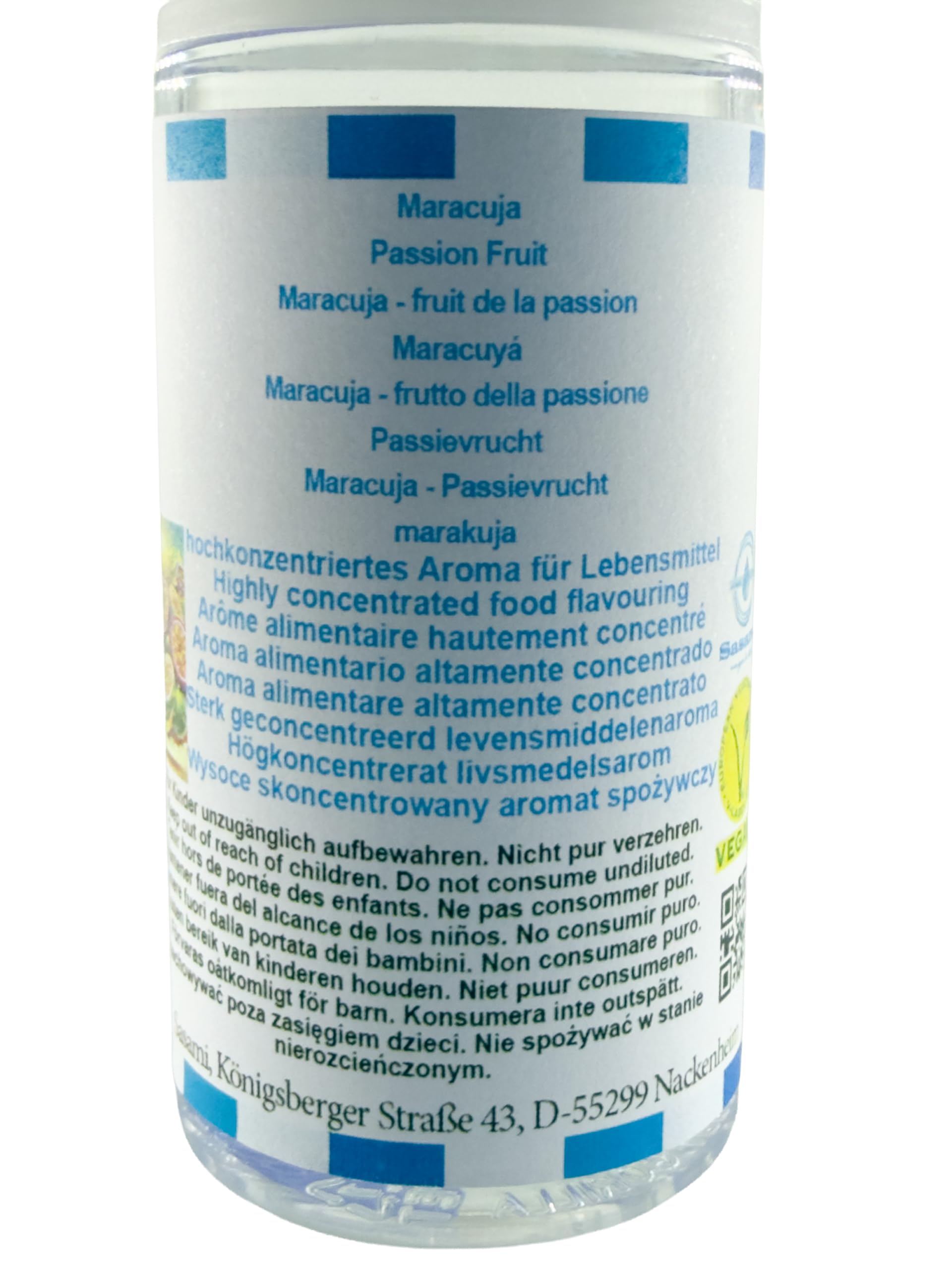 Maracuja - Passionsfrucht Aroma Konzentrat - Vegan - Sasami - 100ml