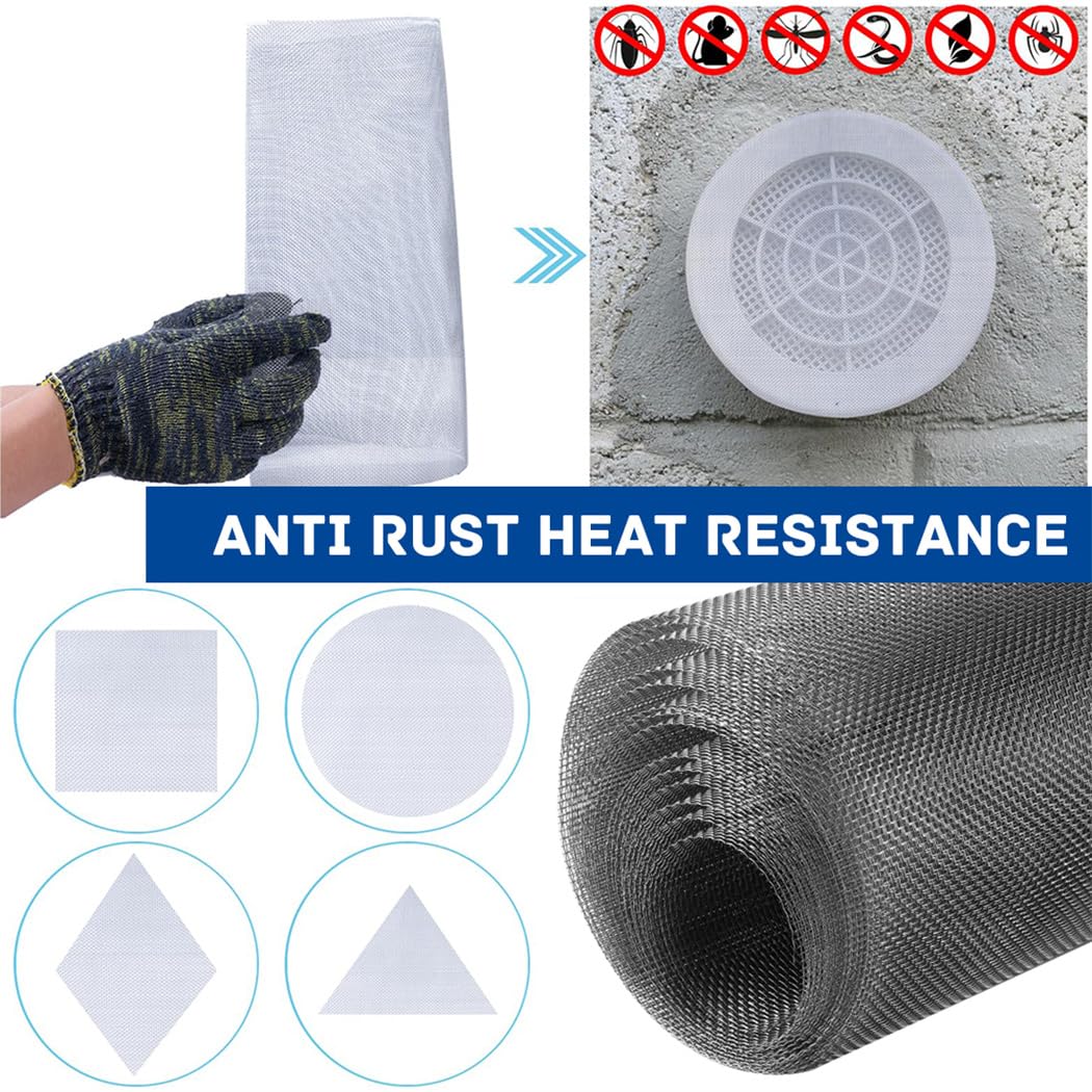 Treillis métallique à mailles fines en acier inoxydable Fil pour volière Grille en acier inoxydable Treillis métallique Acier inoxydable 304 Treillis métallique en acier inoxydable Grille métallique