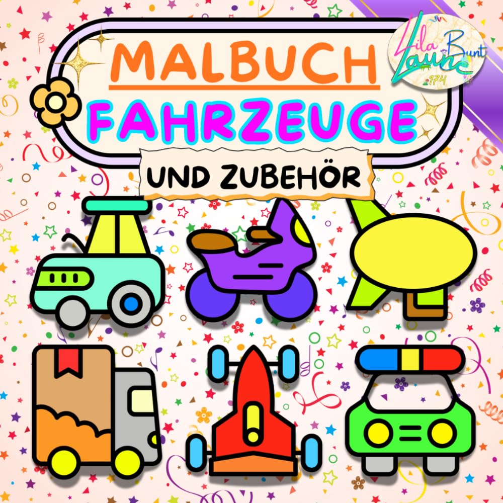 MALBUCH FAHRZEUGE: UND ZUBEHÖR