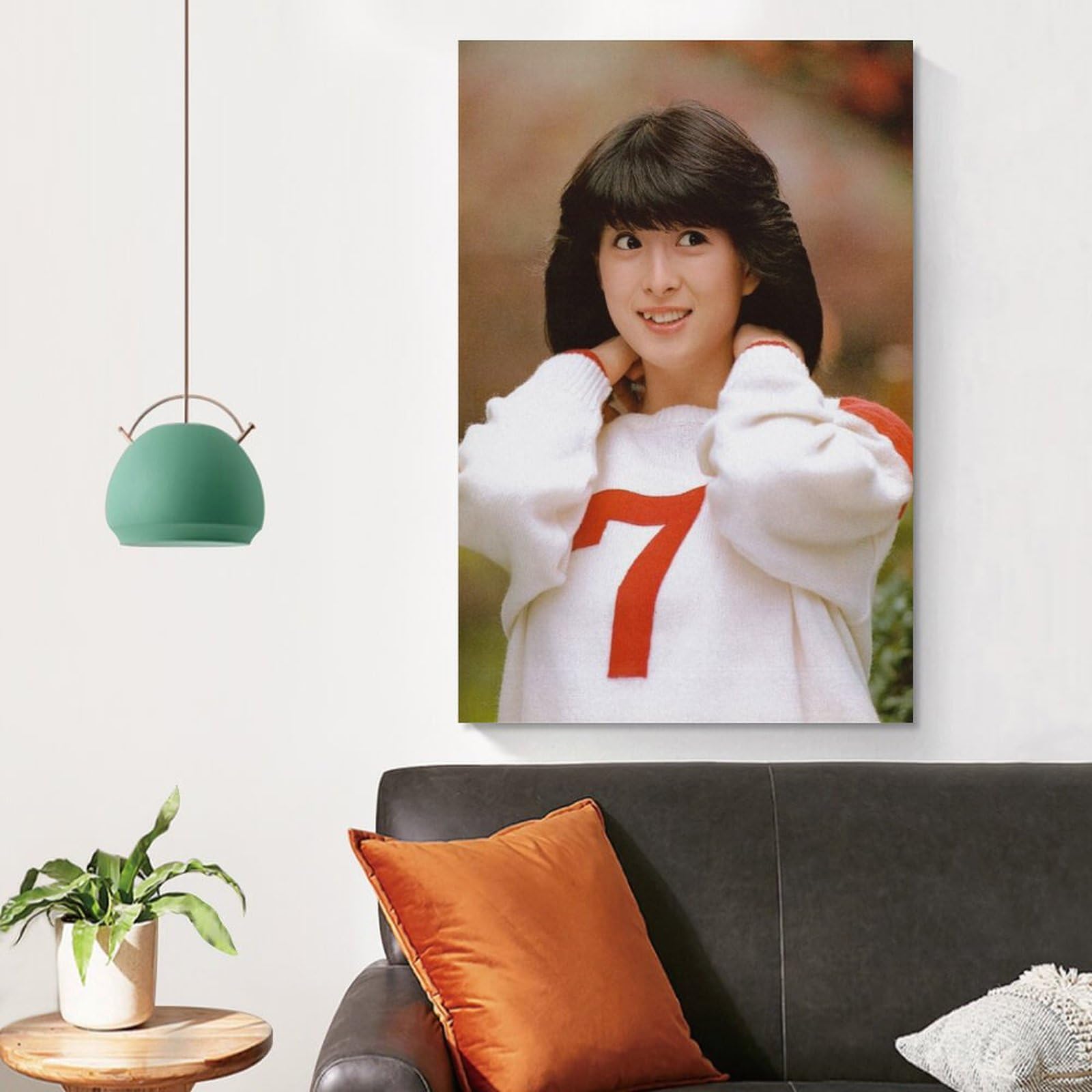 Amazon.co.jp: 河合奈保子 歌手 若い頃3ポスター キャンバス 芸術