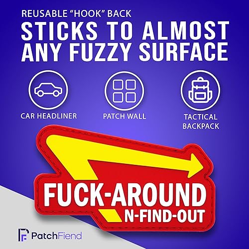 Miniatura 74 de Send It Parche de PVC moral, divertido parche de moral, táctico, militar, parches militares, perfecto para tu equipo militar, mochila táctica