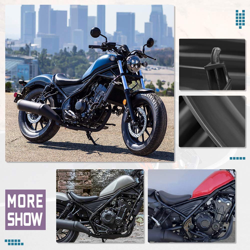 Moto CMX 500 300 Cadre de Siège Arrière Panneau de Remplissage Latéral Revêtement d'habillage Garde Carénage Kits de Capot pour H-onda Rebel cmx500 cmx300 2017-2023