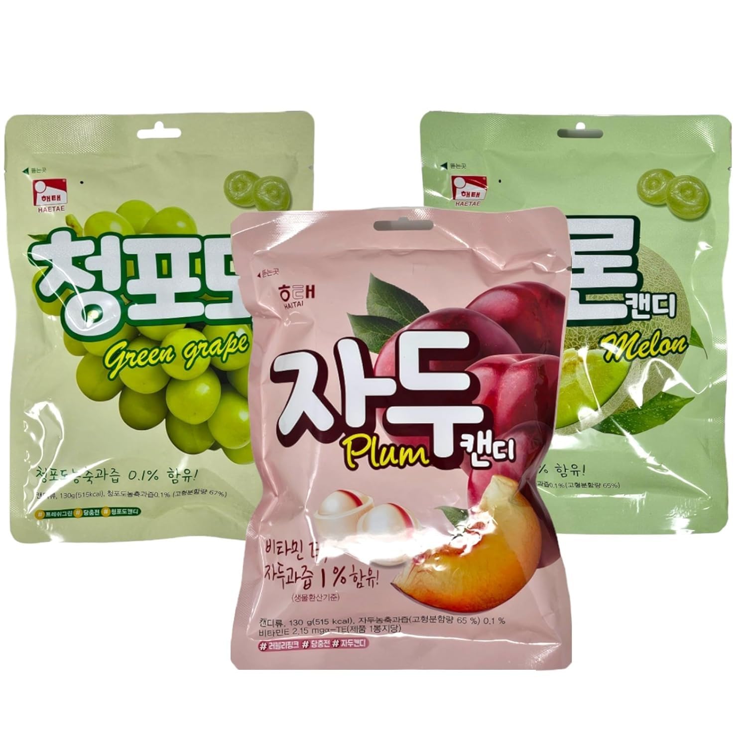 Amazon.com : Haetae K-Food Snack Korean Melon Hard Candy, Green 