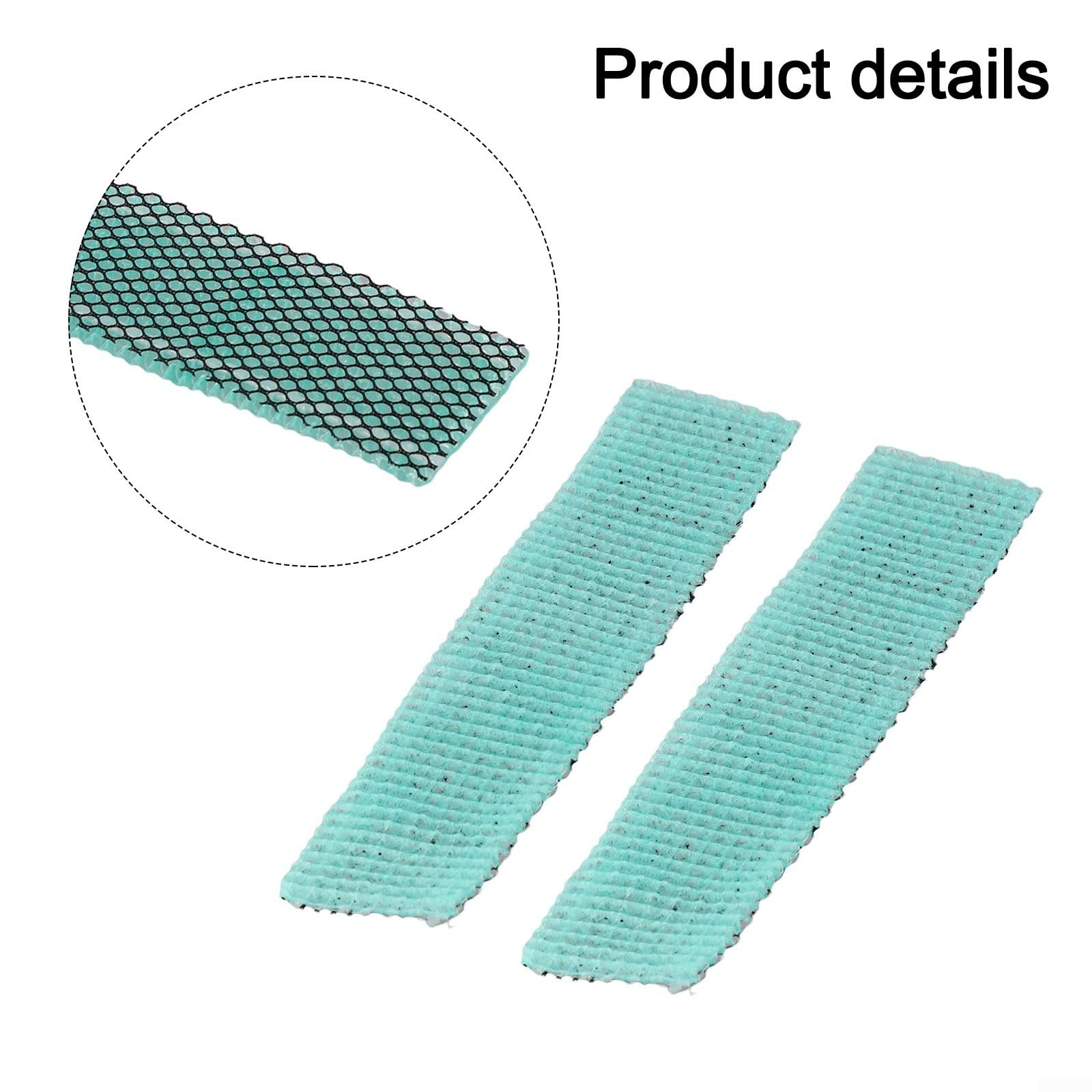 Luftfilter für Klimageräte, 2 Stück, Baumwollmaterial, 21 x 52 mm, passend für und für Midea Modelle, zur Verbesserung der Luftqualität und Kühlleistung(A)