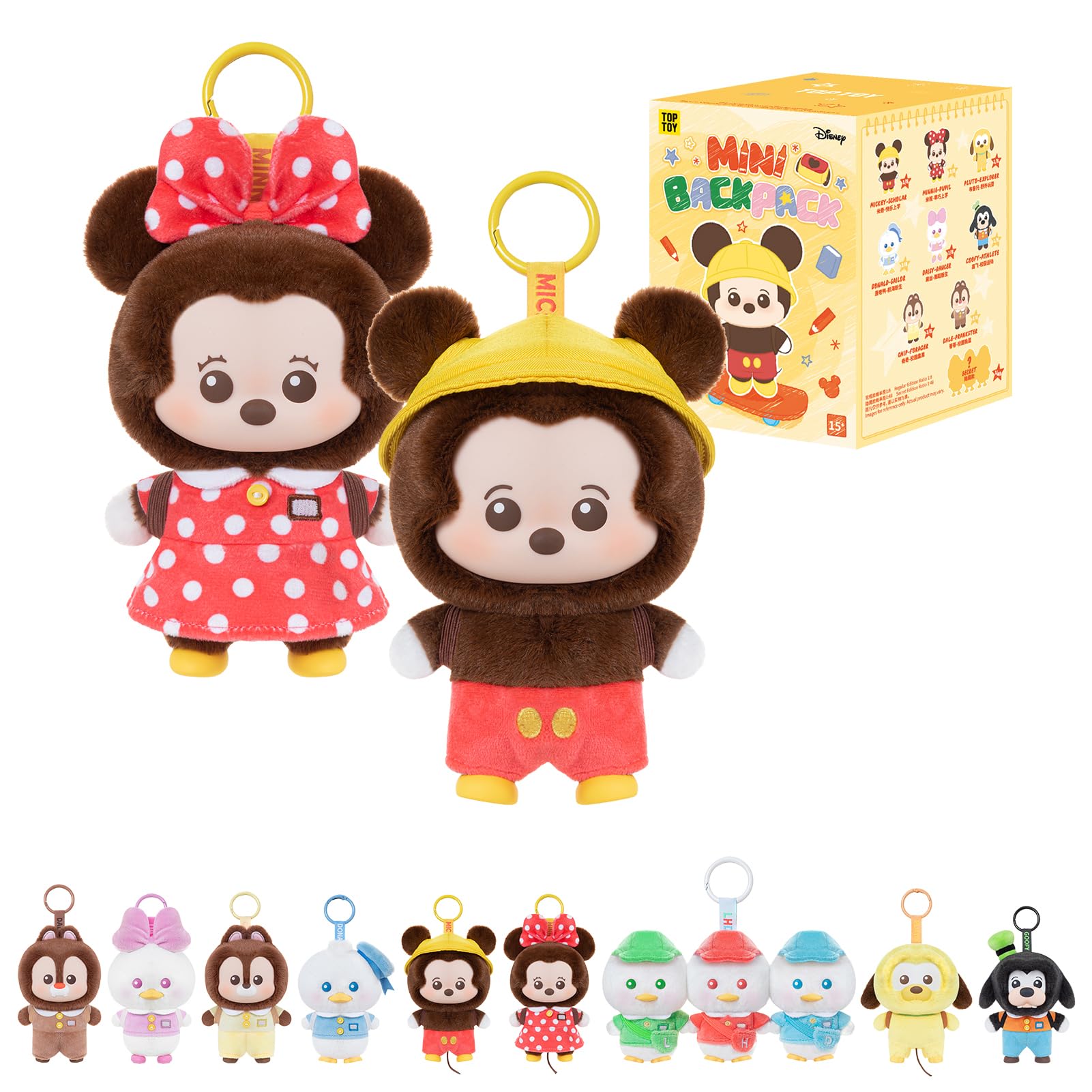 Amazon.co.jp: TOP TOY ディズニー(Disney) ミッキーファミリー「ミニ