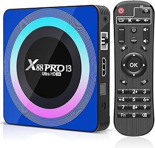 2023 Android TV Box, TV Box Android 13.0 4GB RAM 64GB ROM, RK3528 Quad-Core Android TV Box, Support 2.4G/5G Dual WiFi, BT 5.0, 100M Ethernet Ultral HD 8K Smart TV Box