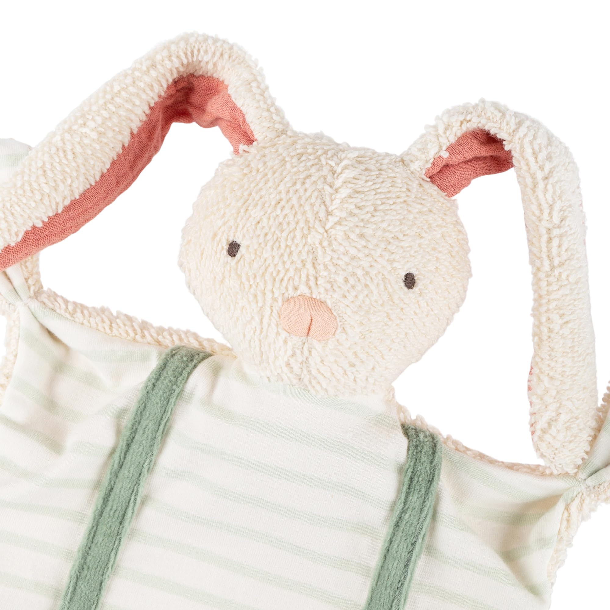 Sigikid Kuscheltier & Schnuffeltuch niedlicher Hase Schmusetuch Kuscheltuch grün Spielen Kuscheln Trösten Unisex Hochwertig Erstausstattung Geburt