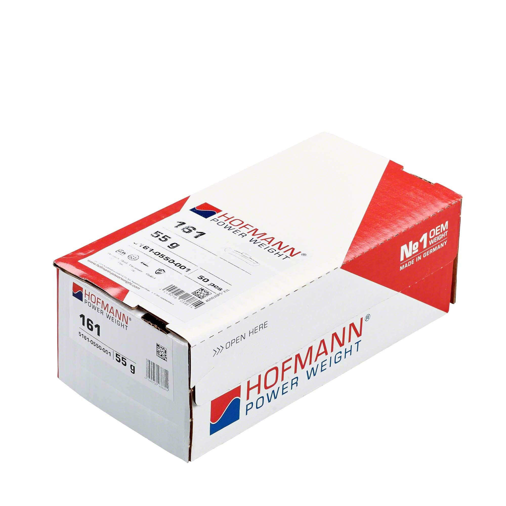 50x Auswuchtgewicht Stahlfelgen 55g Hofmann Power Weight | Schlaggewichte Auto