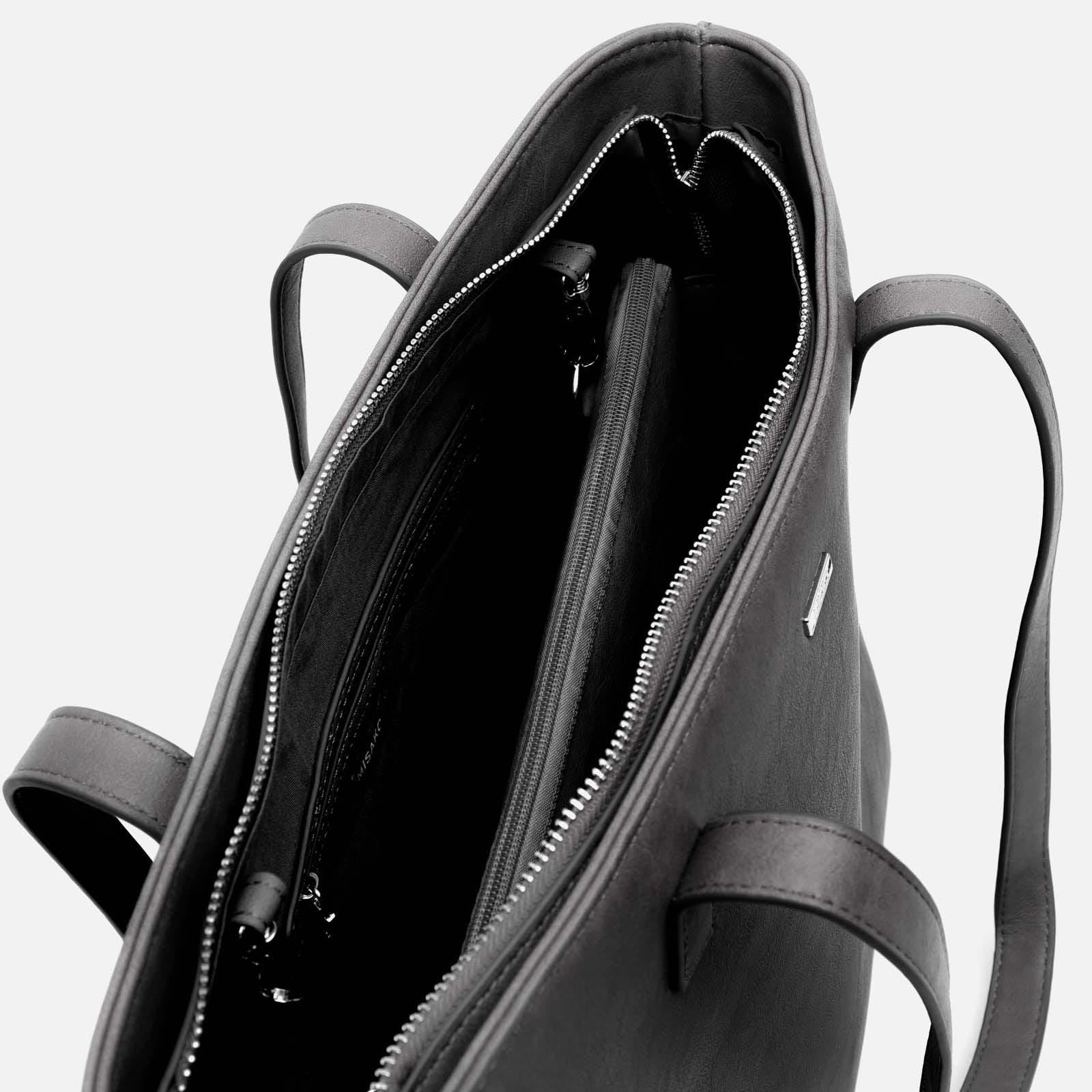 MISAKO Diversi portaordenador shopper con funda extraible Mujer - Diversi Negro 30 X 43 X 16 cm