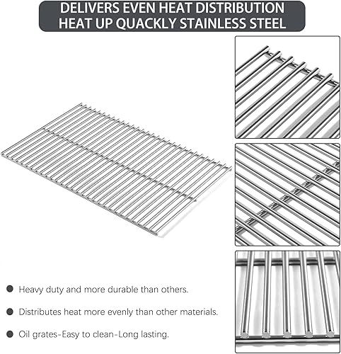 Miniatura 5 de WNK Rejillas de repuesto para parrilla MHP Serie 4-Gen WNK TJK Briquetas Rejillas de roca WNK4 WNK4DD WNK4N WNK4N WNK4P TJK2 TJK2N Rejillas de