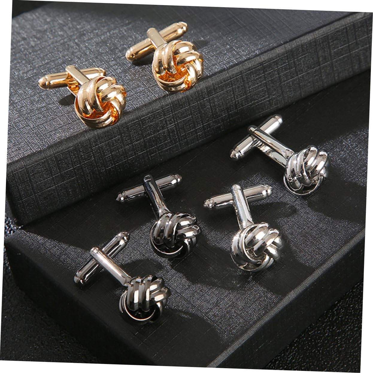 FOMIYES Gemelos Camisa Campo De Golf Brazalete Manga Accesorios De Traje De Hombre Hombres Accesorios Joyas Enlaces Accesorios De Traje De Los Hombres Aleación