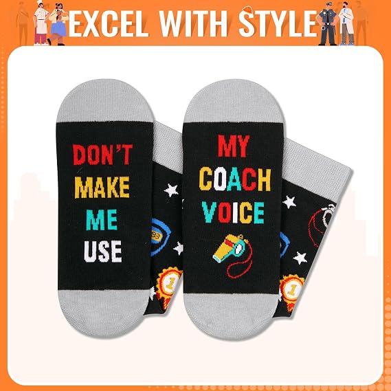 Zmart Professional Career Gifts - Socks for Engineers Coach Pilots Lawyers Teachers