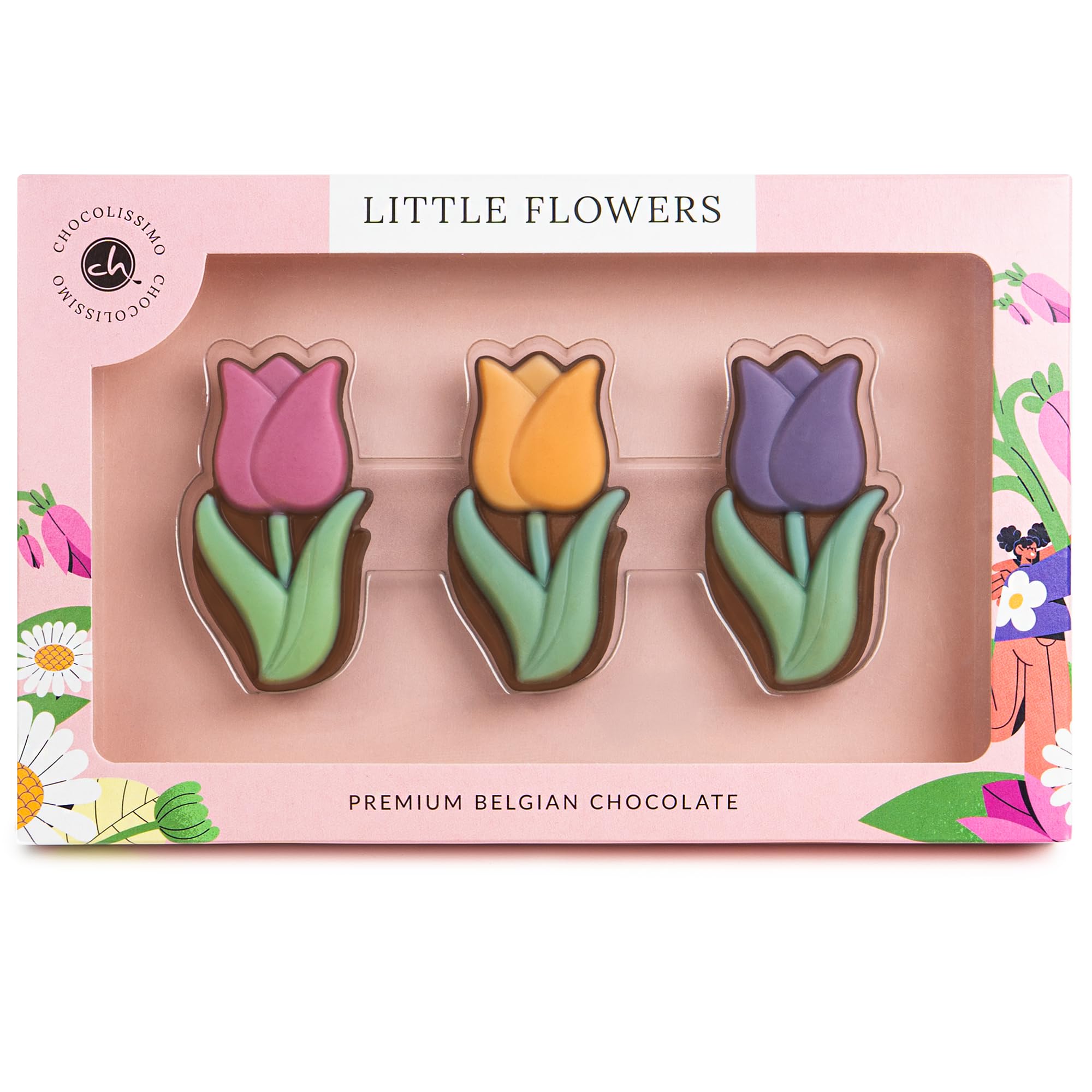 3 Choco Tulipany - Czekolada - Czekoladowe tulipany
