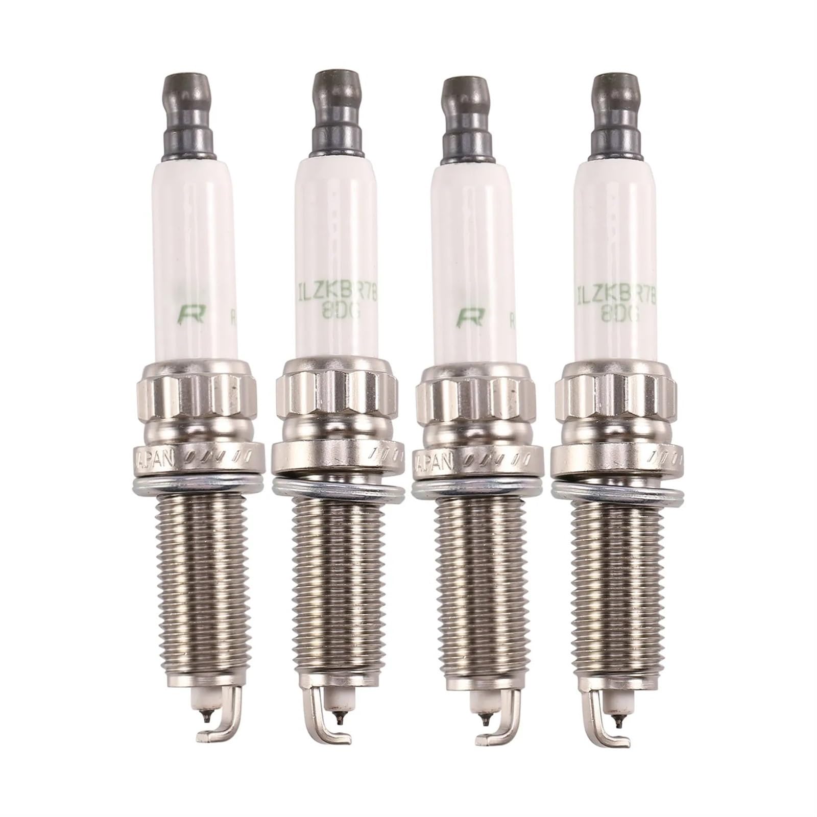 4 Pezzi Candele per Auto Candele 95770 ILZKBR7B8DG 0242129512, per Peugeot, per Citroen, per Mini Cooper