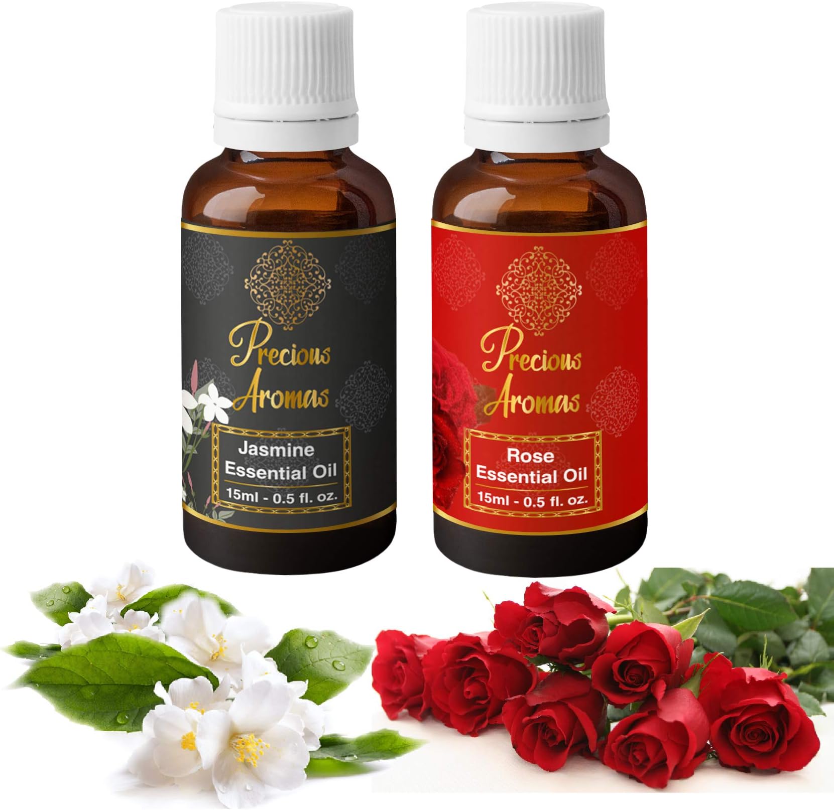 Precious Aromas Pure Jasmine Essential Oil