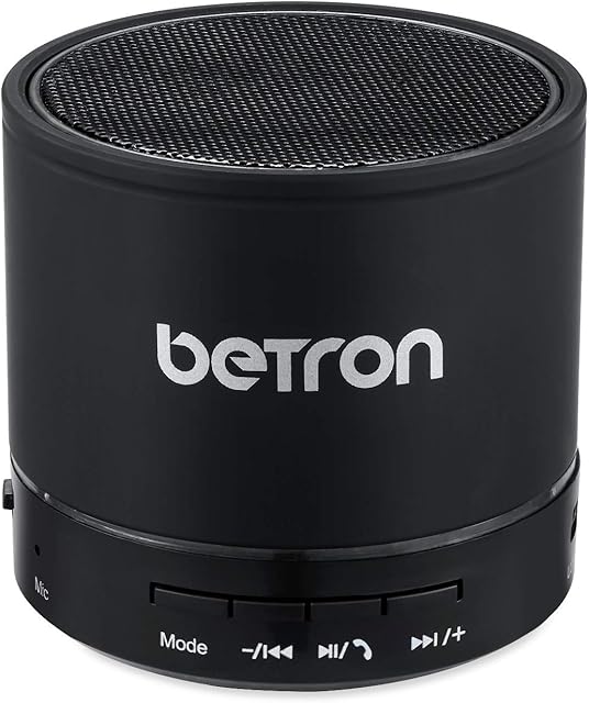 Betron KBS08 Bluetooth Speaker, Wireless and Portable Speaker for Smartphone Laptop Tablet Android