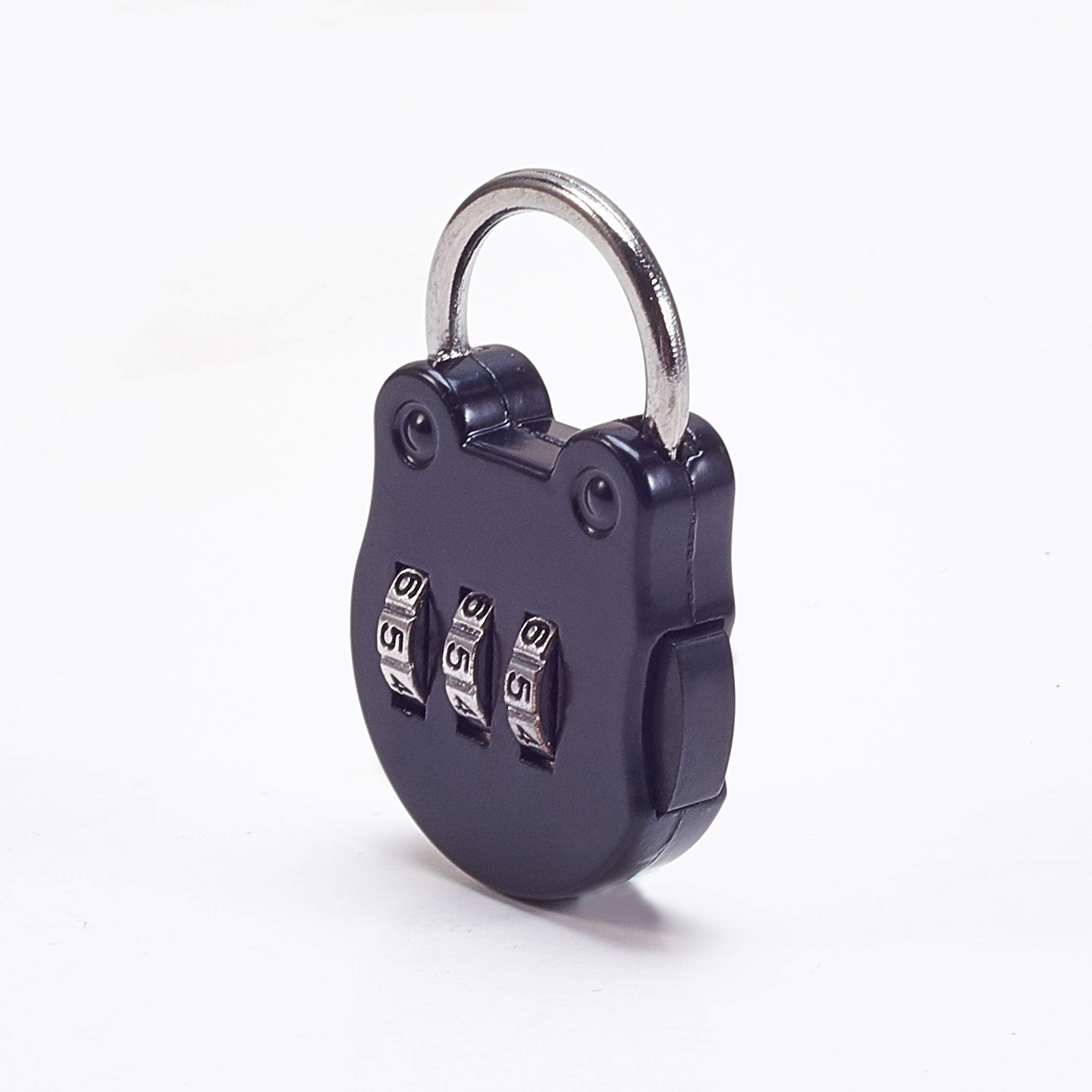SSIミッシング・シークレット・プログラム MroMax 3 Digit Combinations Padlock The Safe Cipher Lock Mini Zinc