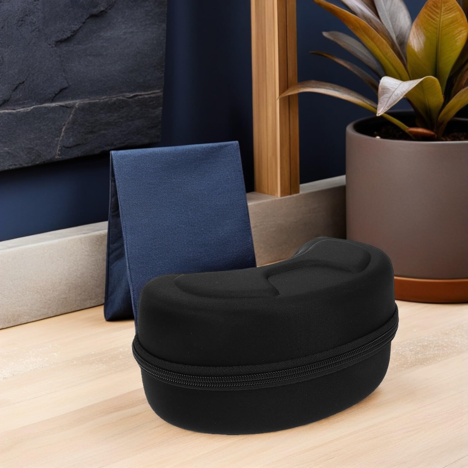 VALICLUD Borsa Per Occhiali Sunglasses Scatole Per Bicchieri Custodie Per Occhiali Custodia Rigida Per Occhiali Da Sole Display Contenitori Scatole Per Occhiali Da Neve Eva Black