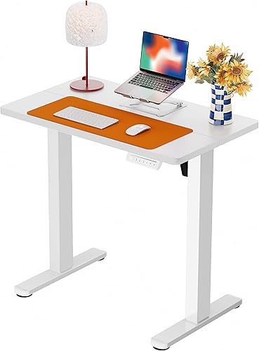 Miniatura 20 de ErGear - Escritorio eléctrico de pie con altura ajustable, 48 x 24 pulgadas, para sentarse y pararse, computadora con memoria, para oficina en casa