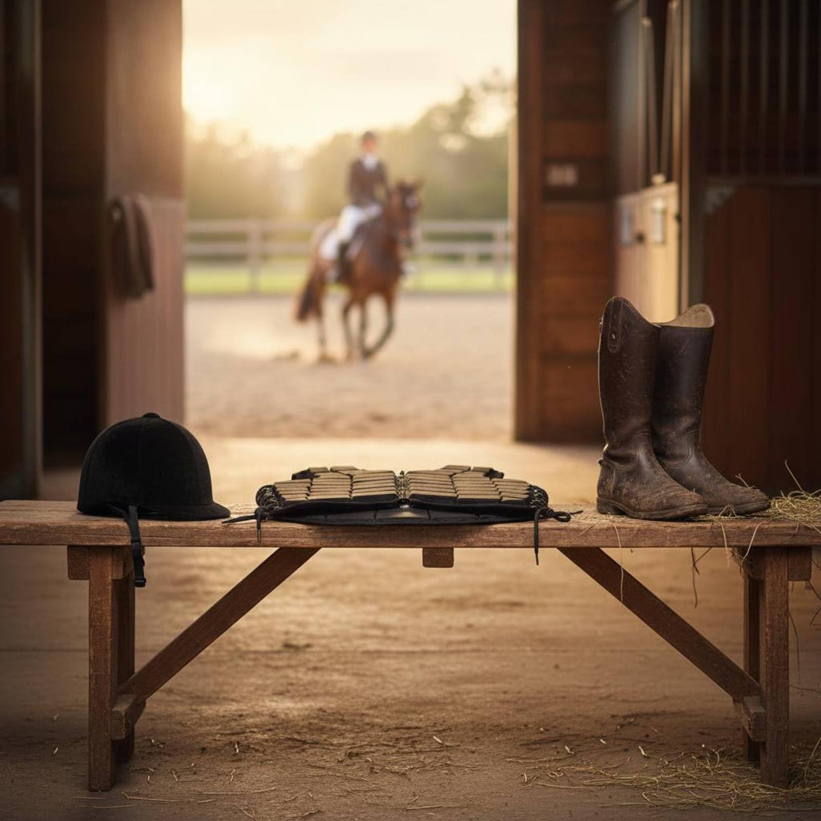 Gilet Protettivo Equestre Gilet di Equestre Corpetto da Equitazione Panciotto Protettivo con Rivestimento in Poliestere E Schiuma Eva Adatto per Maneggio Monta Quotidiana Preparazione