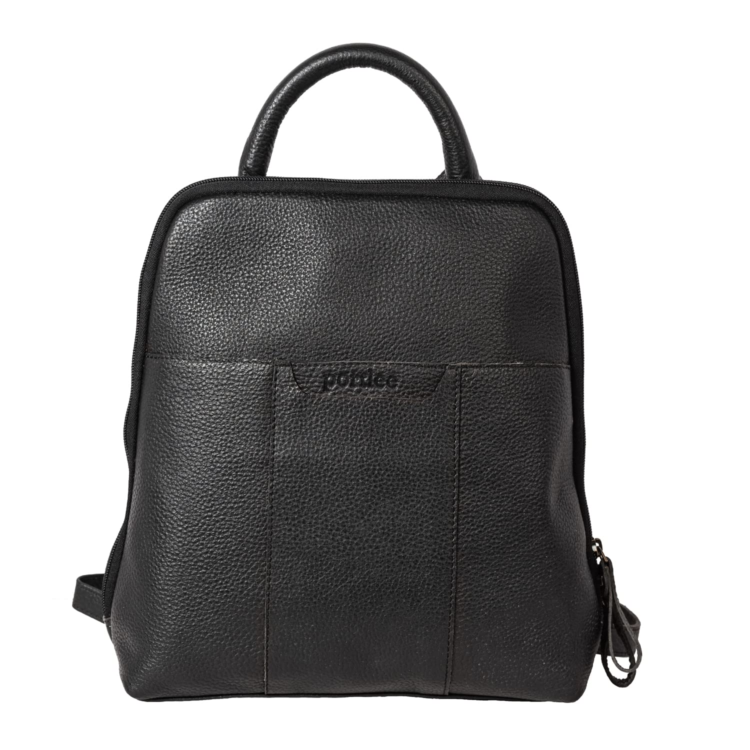 Portlee Genuine Leather Womens Laptop Casual Backpack with Shoulder Strap, Red (B09N7T4JKJ) Amazon Price History, Amazon Price Tracker